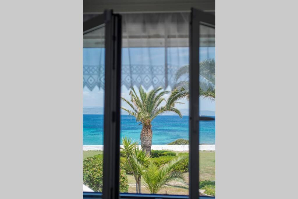 Palmaya Villa, Unique Seafront Experience Vagia  Exteriér fotografie