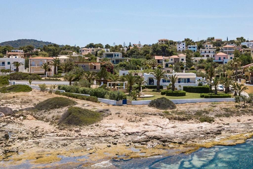 Palmaya Villa, Unique Seafront Experience Vagia  Exteriér fotografie